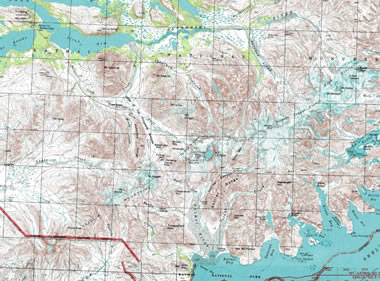 Novarupta topo map